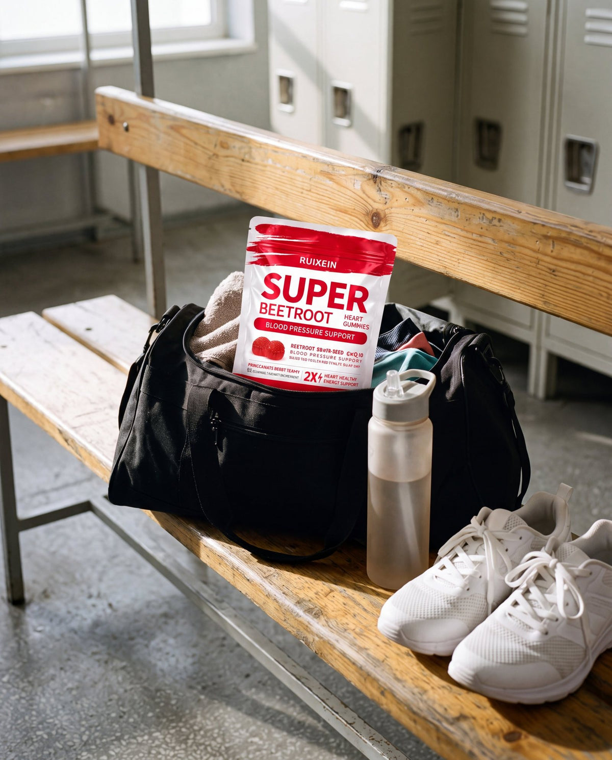 Gym bag staple